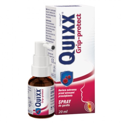 Spray do gardła Quixx Grip Protect, 20 ml | Apteline.pl