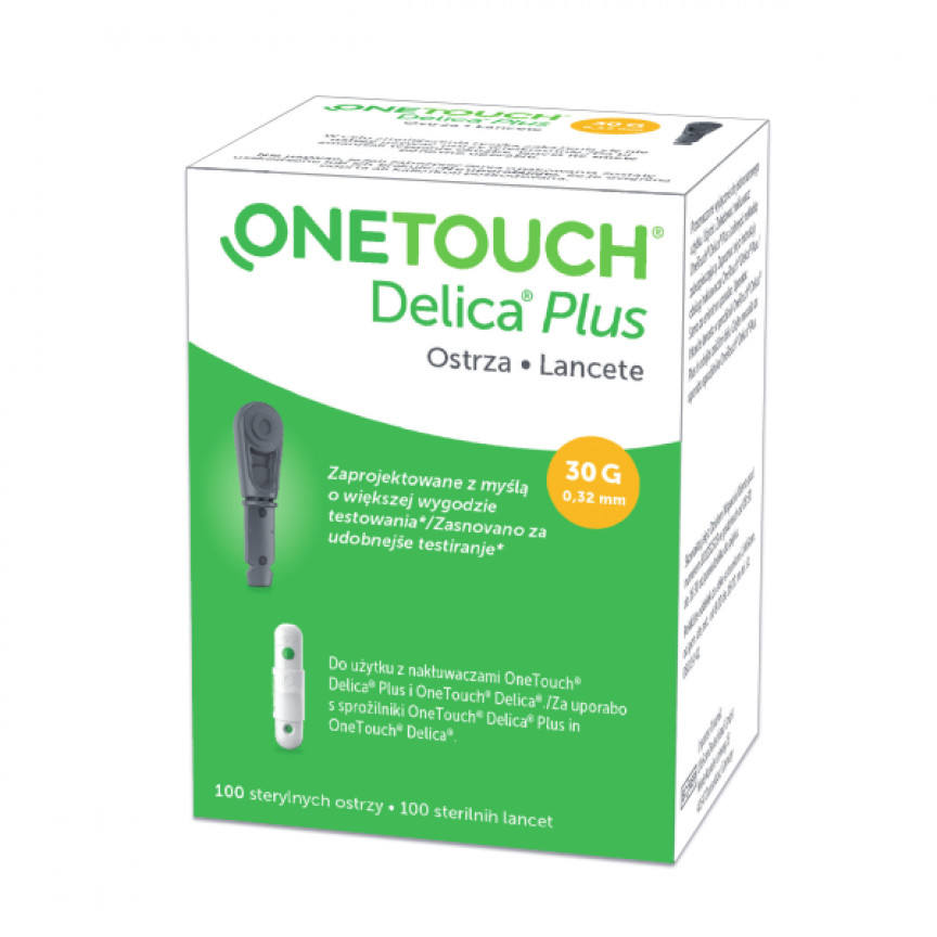 Lancet Delica Plus do nakłuwacza, 100 sztuk Apteline.pl