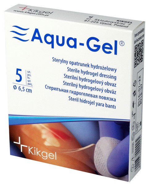 Aqua Gel Sterylny Opatrunek Hydrozelowy O 6 5 Cm 5 Sztuk Apteline Pl